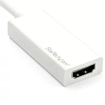 StarTech.com USB-C naar HDMI-adapter - wit - 4K 60Hz, USB Type-C, HDMI-uitgang, 3840 x 2160 pixels