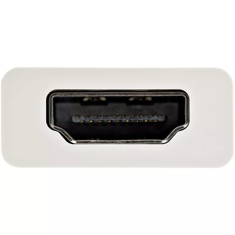 StarTech.com USB-C naar HDMI-adapter - wit - 4K 60Hz, USB Type-C, HDMI-uitgang, 3840 x 2160 pixels