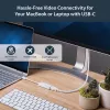 StarTech.com USB-C naar HDMI-adapter - wit - 4K 60Hz, USB Type-C, HDMI-uitgang, 3840 x 2160 pixels