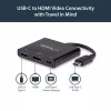 StarTech.com USB-C multiport-adapter met HDMI – USB 3.0-poort – 60W PD – zwart