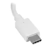 StarTech.com USB-C naar HDMI-adapter met 4K 30Hz - wit, USB Type-C, HDMI-uitgang, 3840 x 2160 pixels
