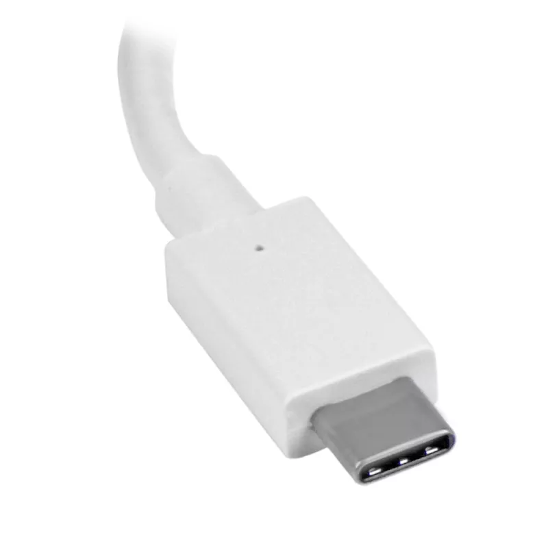 StarTech.com USB-C naar HDMI-adapter met 4K 30Hz - wit, USB Type-C, HDMI-uitgang, 3840 x 2160 pixels
