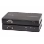 ATEN USB 2.0 DVI Single Link via 1 CAT-kabel (100 m) KVM-extender met volledige USB 2.0-ondersteuning (tot 480 Mbit/s) / HDBaseT 2.0