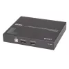 ATEN USB DisplayPort Dual View HDBaseT™ 2.0 KVM-extender (4K@100m voor enkele weergave)