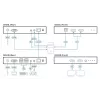 ATEN USB DisplayPort Dual View HDBaseT™ 2.0 KVM-extender (4K@100m voor enkele weergave)