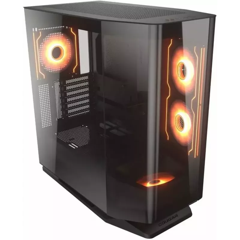 Computerbehuizing COUGAR FV270 RGB, mid-tower, zwart