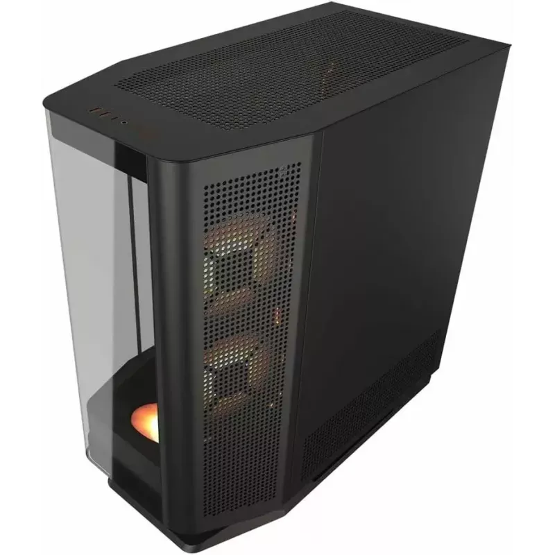 Computerbehuizing COUGAR FV270 RGB, mid-tower, zwart