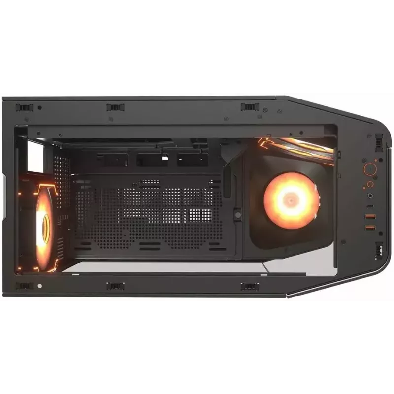 Computerbehuizing COUGAR FV270 RGB, mid-tower, zwart