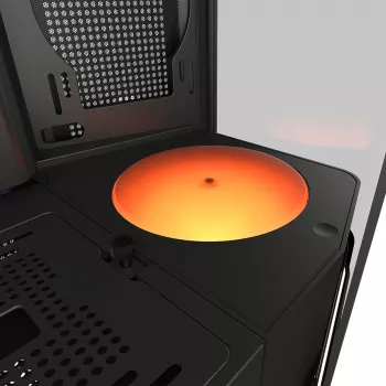 COUGAR oplichtend draaiplateau voor FV270, zwart