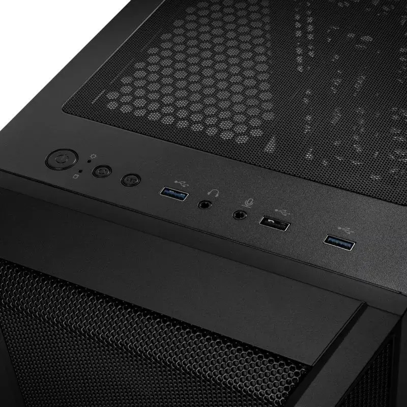 PC-behuizing Kolink Citadel Mesh micro-tower zwart