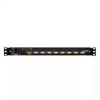 KVM-switch ATEN CL5708M Rackeinbau zwart 1HE 17 inch LCD CL5708M-ATA-GG