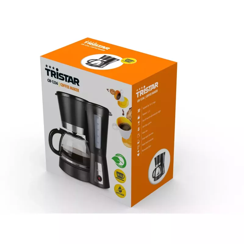 Dripkoffiezetapparaat Tristar 1,2 L CM-1236