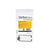 StarTech.com 1U verticale serverrack kabelmanagement D-ring haak – 4,5 x 10 cm (1,8 x 3,9 inch)