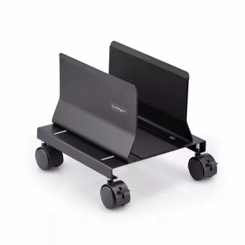 StarTech.com computertorenwagen, rolbare mobiele CPU-caddy op wielen (rollen), max. belasting 21 kg, verstelbare pc-behuizinghouder, desktopvloerstandaard, stalen dolly
