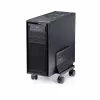 StarTech.com computertorenwagen, rolbare mobiele CPU-caddy op wielen (rollen), max. belasting 21 kg, verstelbare pc-behuizinghouder, desktopvloerstandaard, stalen dolly