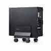 StarTech.com computertorenwagen, rolbare mobiele CPU-caddy op wielen (rollen), max. belasting 21 kg, verstelbare pc-behuizinghouder, desktopvloerstandaard, stalen dolly