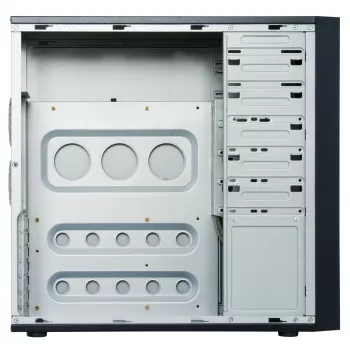 Chieftec CQ-01B-U3-OP computerbehuizing midi tower zwart