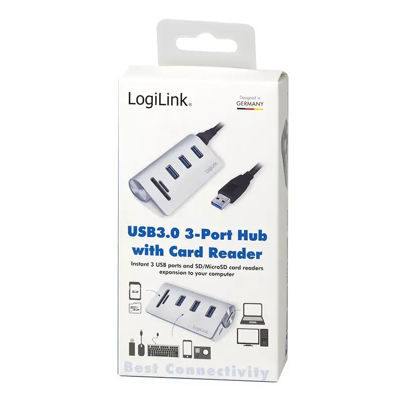 USB-hub LogiLink CR0045