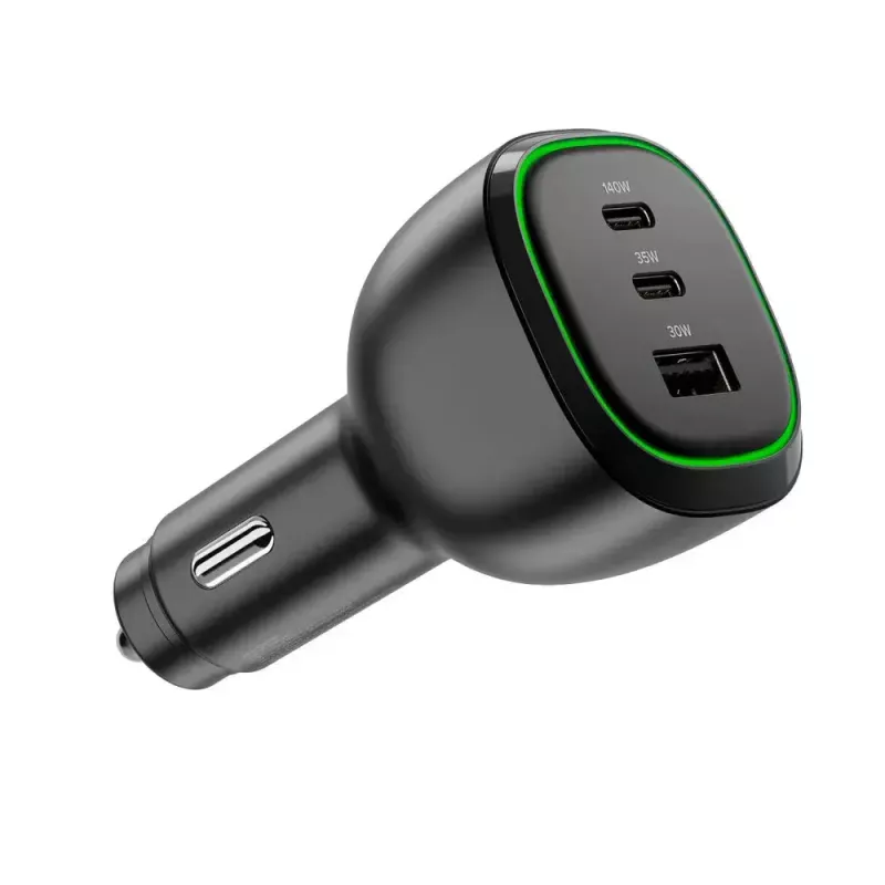 ALOGIC Rapid Power 165W USB-C autolader met 240W laadkabel