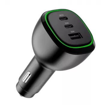 ALOGIC Rapid Power 165W USB-C autolader met 240W laadkabel