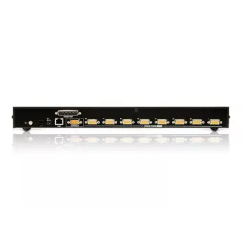 ATEN 8-poorts USB - PS/2 VGA KVM over IP-switch met USB-perifere poort