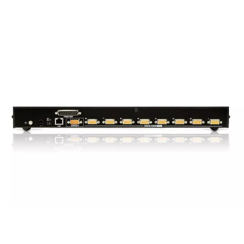 ATEN 8-poorts USB - PS/2 VGA KVM over IP-switch met USB-perifere poort