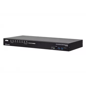 ATEN 8-poorts USB 3.0 4K HDMI KVM-switch, 4096 x 2160 pixels, 4K Ultra HD, 9,77 W, zwart