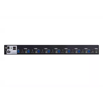 ATEN 8-poorts USB 3.0 4K HDMI KVM-switch, 4096 x 2160 pixels, 4K Ultra HD, 9,77 W, zwart