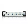 ATEN 4-poorts USB 3.1 Gen 1 DisplayPort 1.1 KVMP™-switch met luidspreker (KVM-kabel meegeleverd)