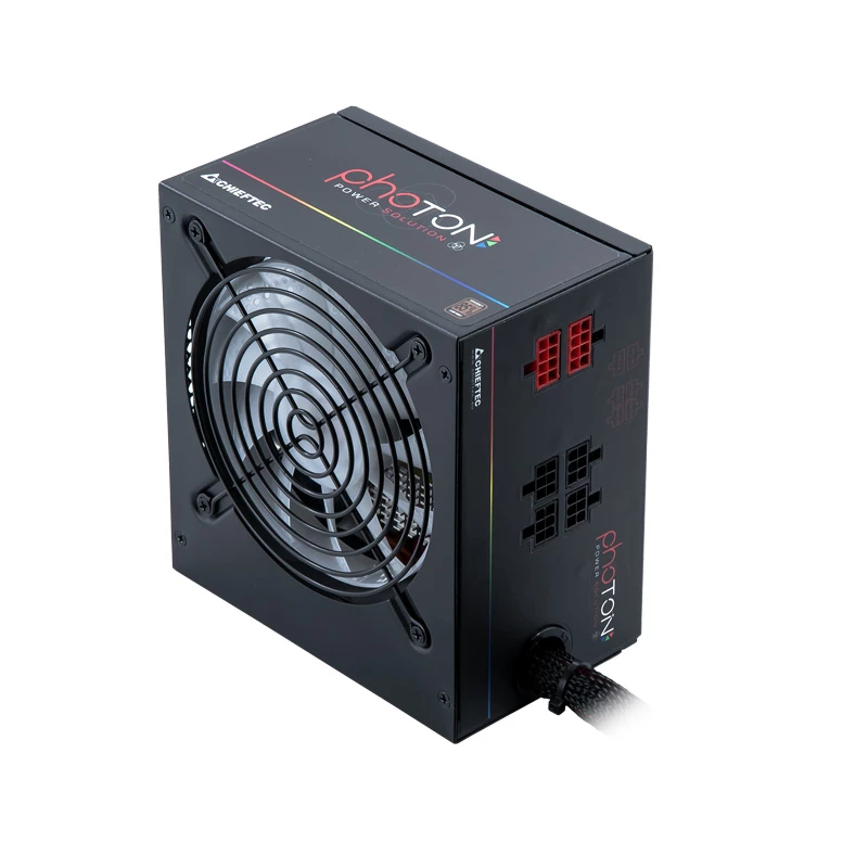 Chieftec Photon CTG-750C-RGB 750 W voeding, Bronze, 120 mm RGB-ventilator