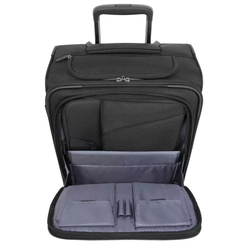 Targus Corporate Traveller CUCT04R trolley met 4 wielen, 15,6 inch, zwart