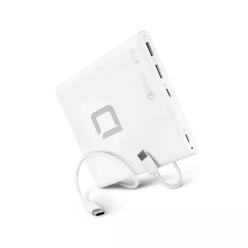 Oplader voor mobiele apparaten DICOTA D31893 snellaadfunctie binnen wit