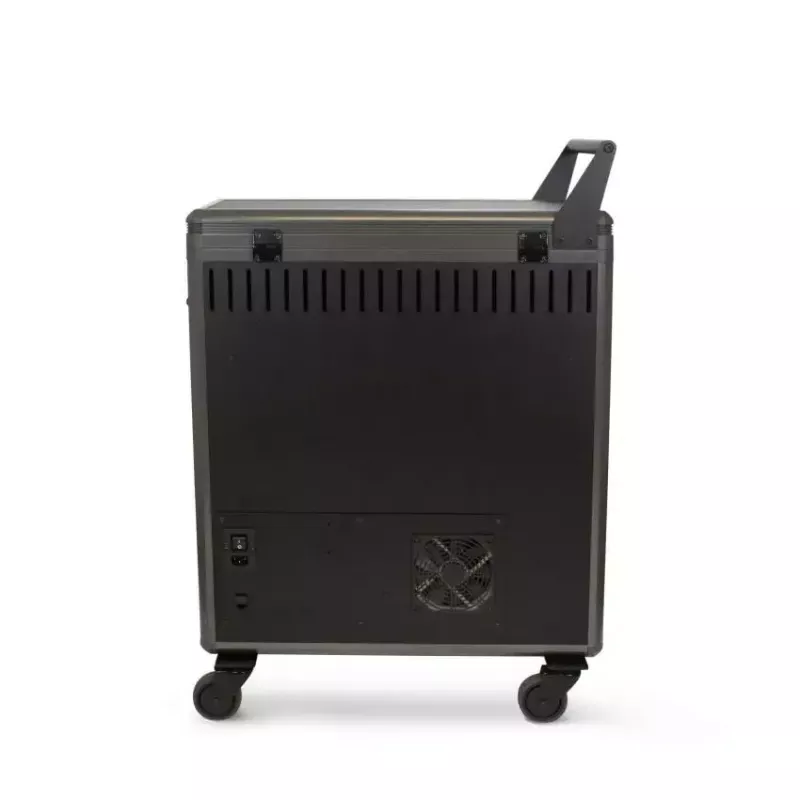 Draagbare apparaatbeheerwagen DICOTA D32005 zwart vloeropstelling