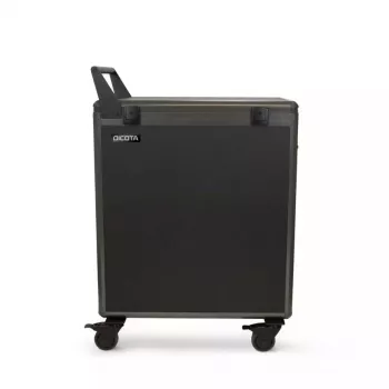Draagbare apparaatbeheerwagen DICOTA D32005 zwart vloeropstelling