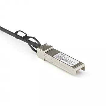 StarTech.com Dell EMC DAC-SFP-10G-1M compatibele 1m 10G SFP+ naar SFP+ direct attach kabel Twinax – 10GbE SFP+ koper DAC 10 Gbit/s energiezuinige passieve Mini-GBIC/transceiver-module DAC