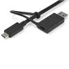 StarTech.com universele laptop-dockingstation, hybride USB-C & USB-A dock, dual 4K DP & HDMI, 60W PD, Mac / Windows / Chrome OS, 4x USB 5Gbps hub, GbE