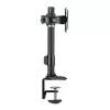 AG Neovo DMC-02D dubbele monitorstandaard voor bureau, 15-24 inch (61 cm), max. 12 kg per scherm, VESA
