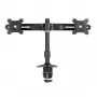 AG Neovo DMC-02D dubbele monitorstandaard voor bureau, 15-24 inch (61 cm), max. 12 kg per scherm, VESA