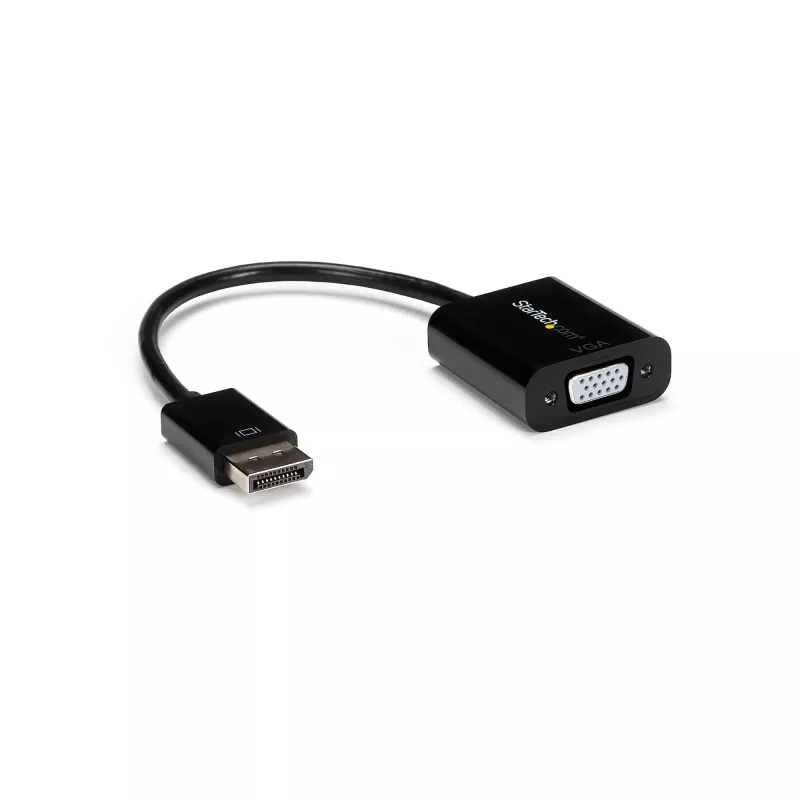 StarTech.com 5-pack DisplayPort-naar-VGA-adapter – DisplayPort 1.2 naar VGA actieve adapter – digitale DP naar analoge VGA videoconverter-dongle – DisplayPort stekker naar VGA bus monitor-adapter