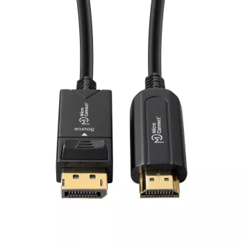 Microconnect DP-HDMI-1500V1.4OP Videokabel-adapter 15 m DisplayPort zwart