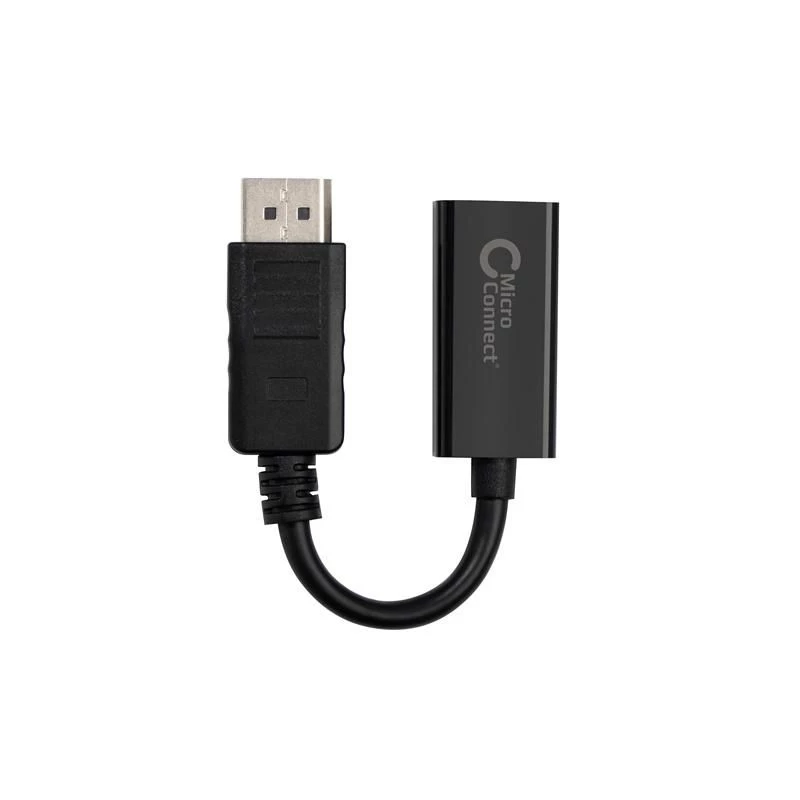 Microconnect DPHDMI2 Videokabel-adapter 0,05 m DisplayPort – HDMI zwart
