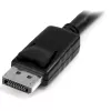 StarTech.com 1 m Panel Mount DisplayPort-kabel – 4K x 2K – DisplayPort 1.2 verlengkabel stekker naar bus – DP-videoverlengkabel met Panel Mount DP-aansluiting – DP-monitorkabel