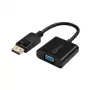 Microconnect DPVGA15CM Videokabel-adapter 0,15 m DisplayPort VGA (D-Sub) zwart