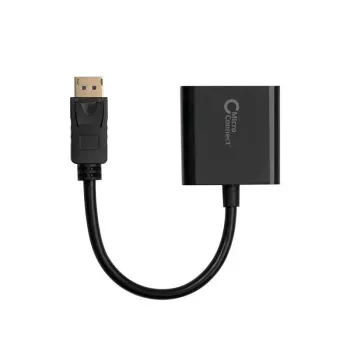 Microconnect DPVGA15CM Videokabel-adapter 0,15 m DisplayPort VGA (D-Sub) zwart