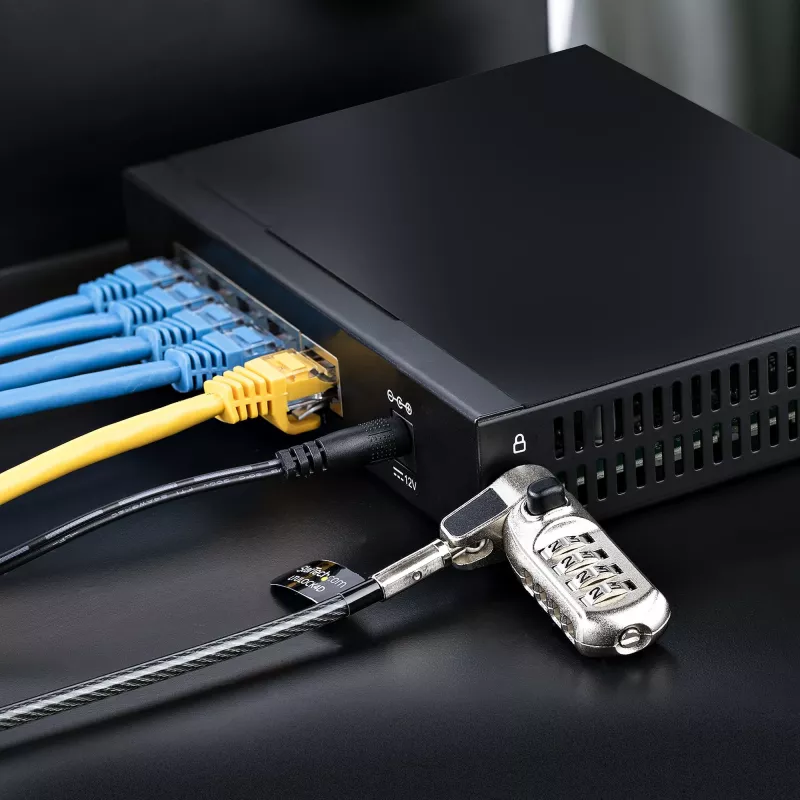 StarTech.com unmanaged 2.5G switch – 5-poorts gigabit switch – 2.5GBASE-T unmanaged ethernet switch – ethernet splitter – DIN-rail- of wandmontage – multi-gigabit – auto-MDIX – 9K jumbo