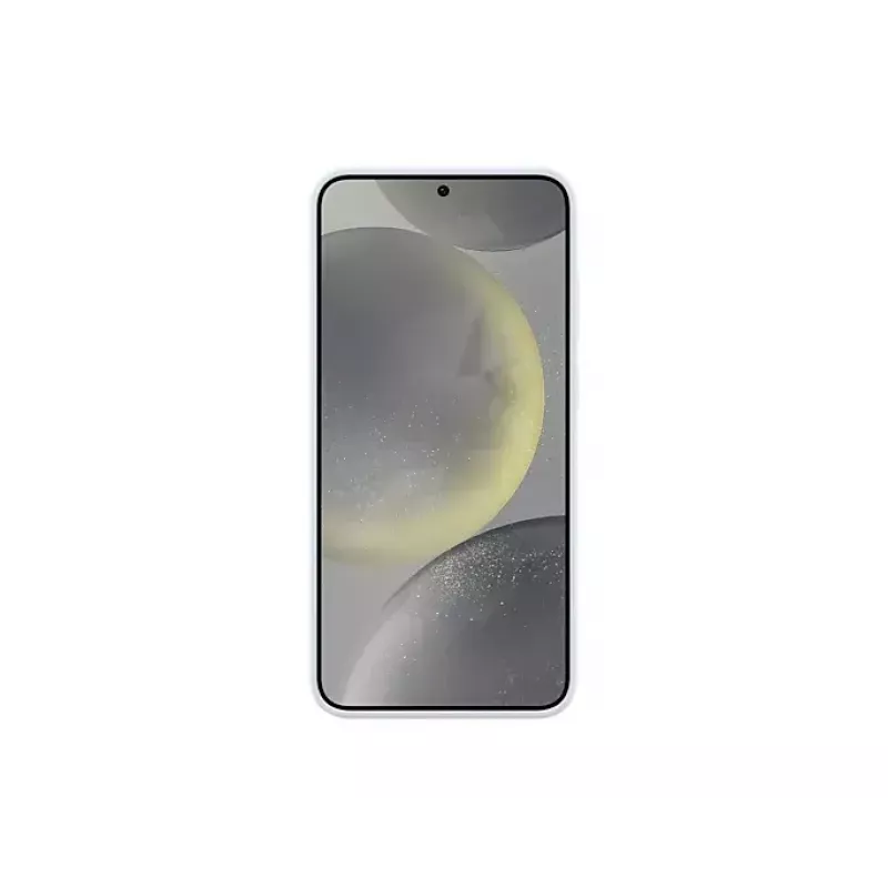Cover Samsung Galaxy S24+ lichtblauw monochromatisch tafelstandaard