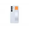 Cover Samsung Galaxy S24+ lichtblauw monochromatisch tafelstandaard