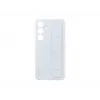 Cover Samsung Galaxy S24+ lichtblauw monochromatisch tafelstandaard