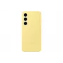 Cover Samsung Galaxy S24 FE silicone case monochromatisch geel