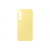 Cover Samsung Galaxy S24 FE silicone case monochromatisch geel